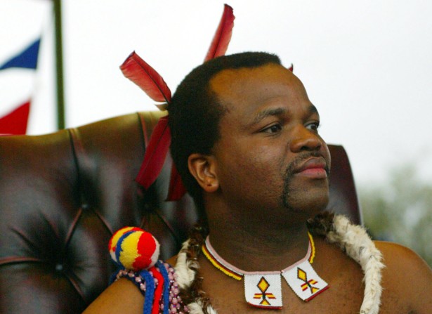 King Mswati III Reuters/Lerato Maduna - lead_large