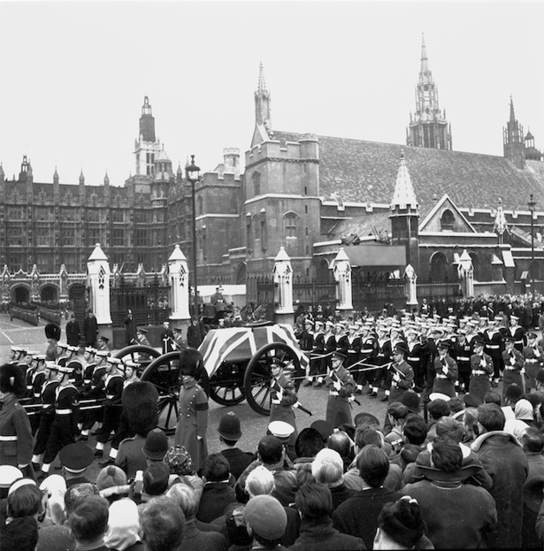 Winston Churchill's Funeral, Recreated The Atlantic