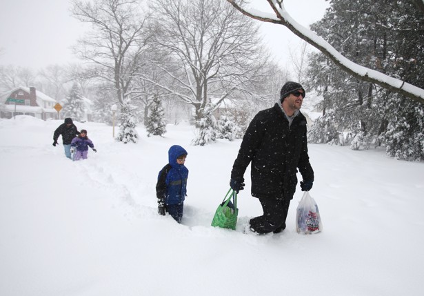 Milk, Bread, and Eggs: The Trinity of Winter-Storm Panic-Shopping