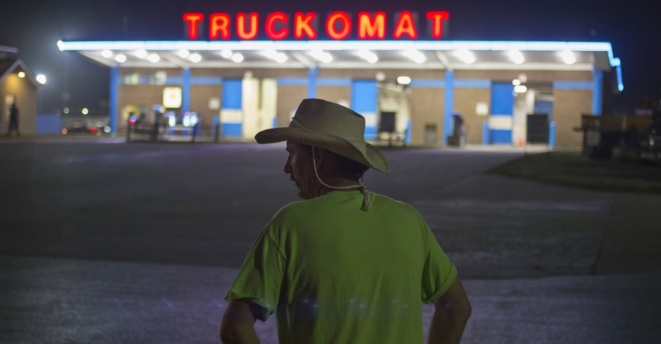Truck Stop: How One of America's Steadiest Jobs Turned Into One of Its Most Grueling - The Atlantic