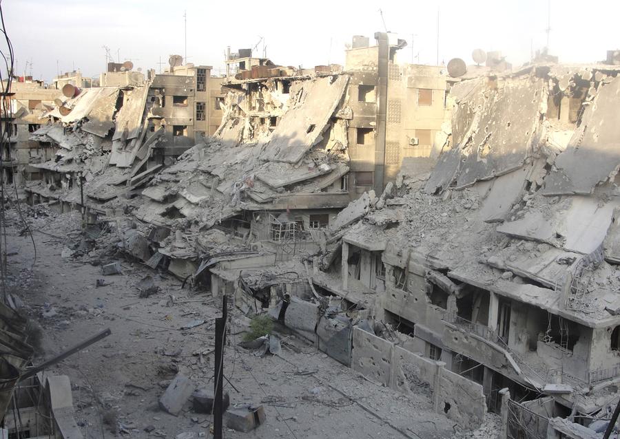 Destroyed Buildings in Syria Destroyed Buildings at al