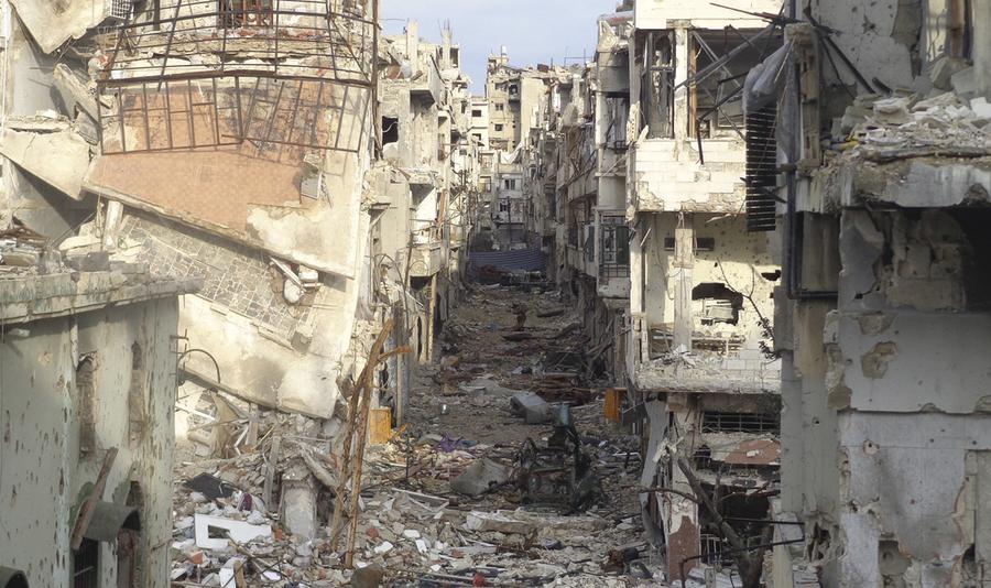 Destroyed Buildings in Syria Destroyed Buildings And