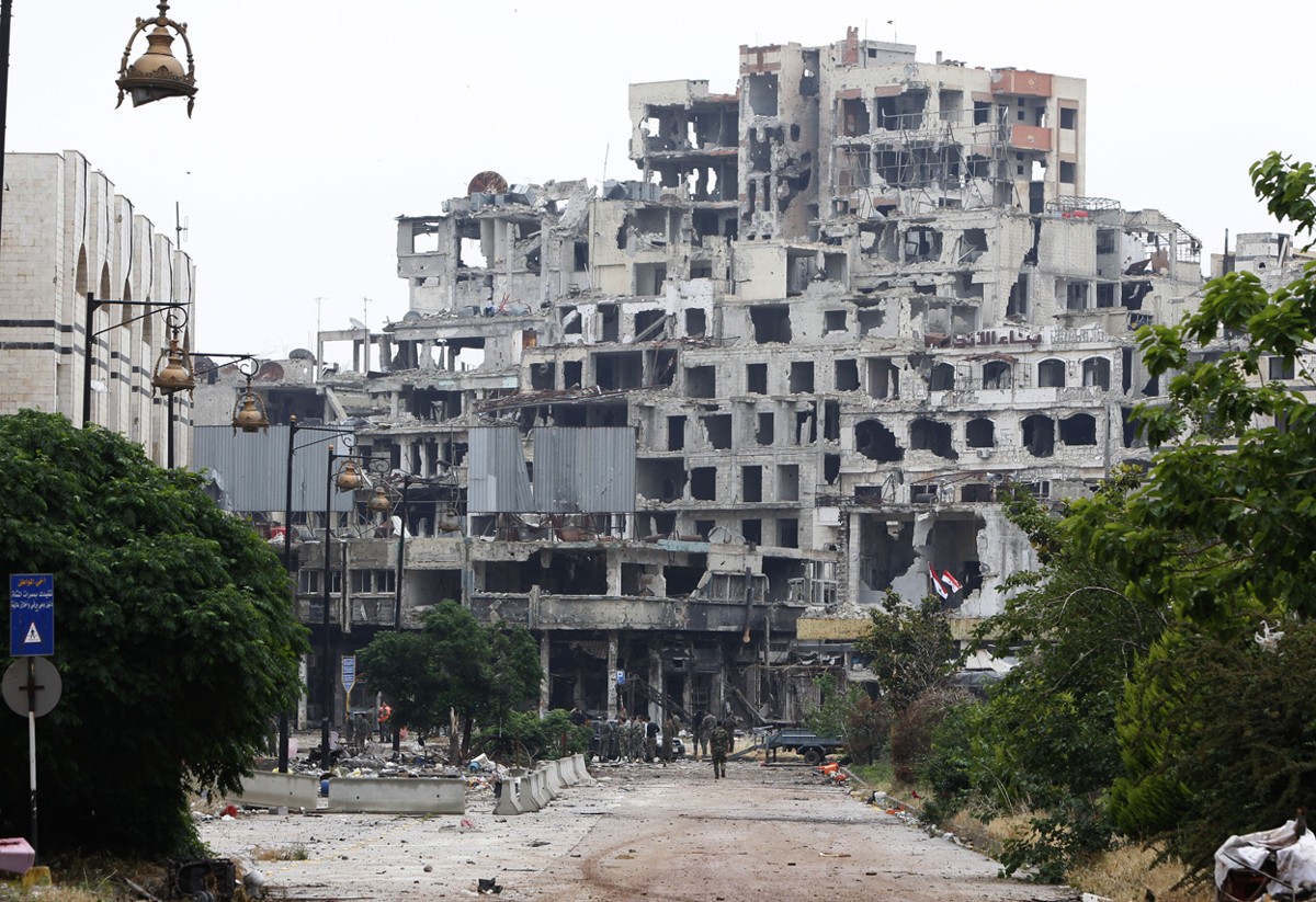 Syria's City Of Homs, Shattered By War - The Atlantic