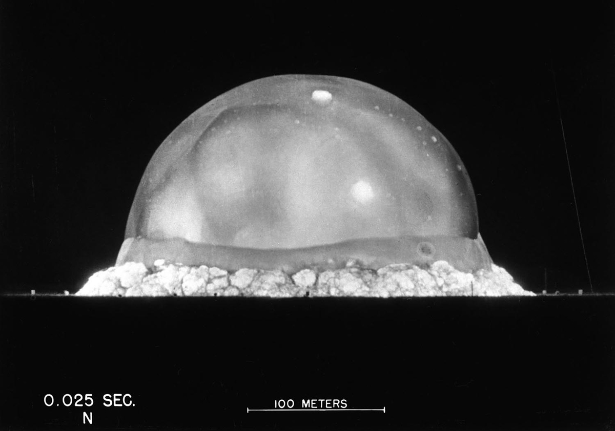 70th Anniversary Of The First Atomic Bomb The Trinity Nuclear Test 