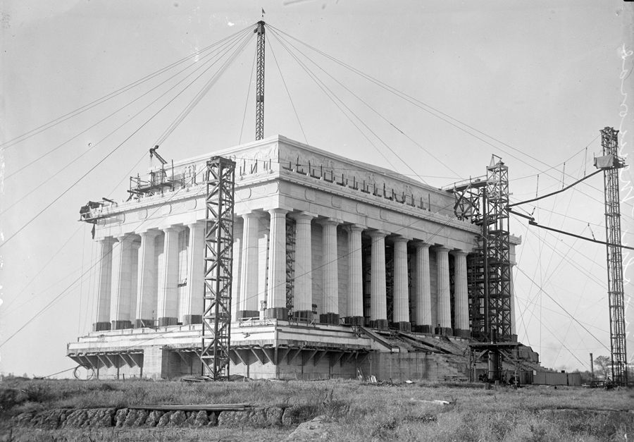 Fascinating Historical Picture of Lincoln Memorial, Washington DC on 6/15/1916 