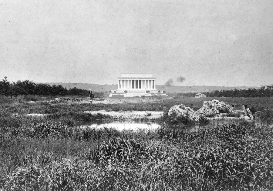 Check Out What Lincoln Memorial, Washington DC Looked Like  in 1917 