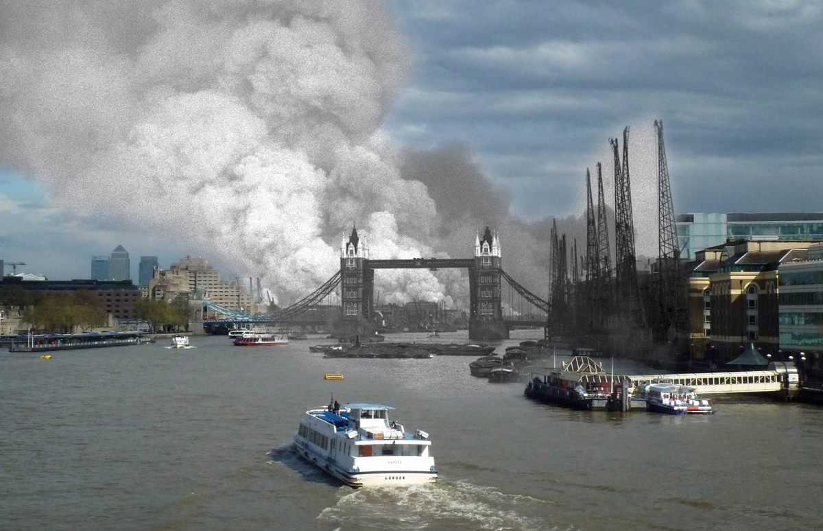 London During The Blitz: Then And Now Photographs - The Atlantic