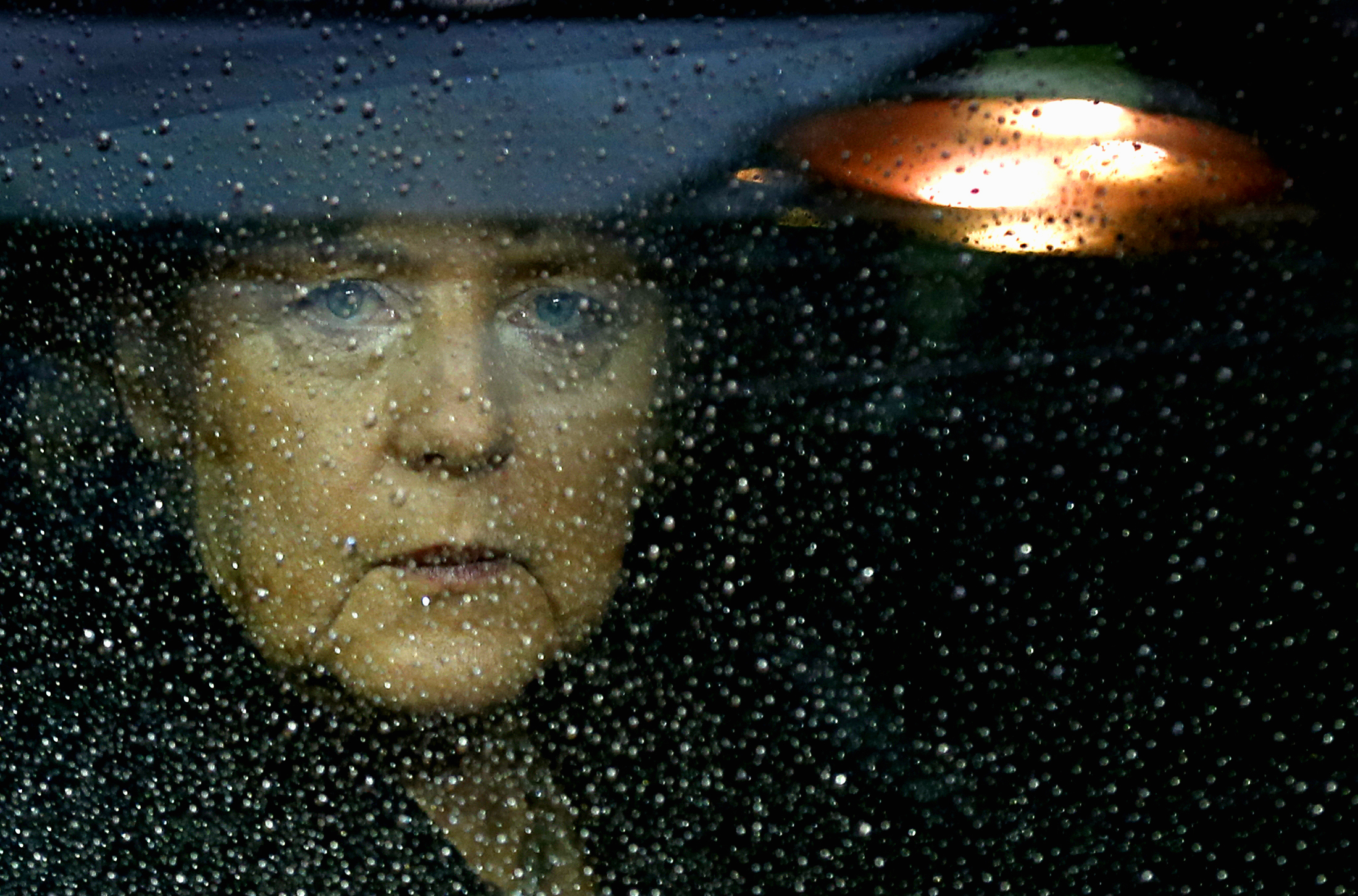 Germany&#39;s Chancellor Angela Merkel arrives at the European Union council headquarters. (Francois Lenoir/Reuters) - RTR3ARXJ