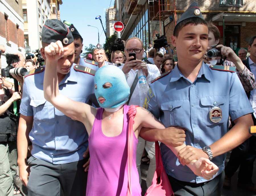 Pussy Riot Dissent On Trial In Russia The Atlantic