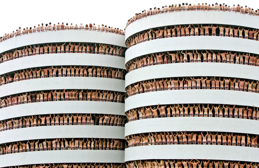 The Naked World Of Spencer Tunick The Atlantic