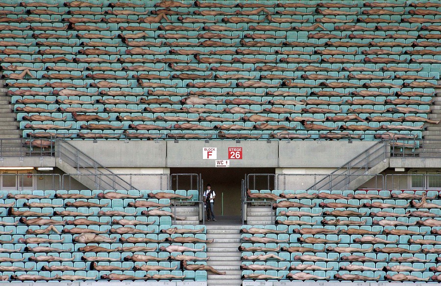 The Naked World Of Spencer Tunick The Atlantic