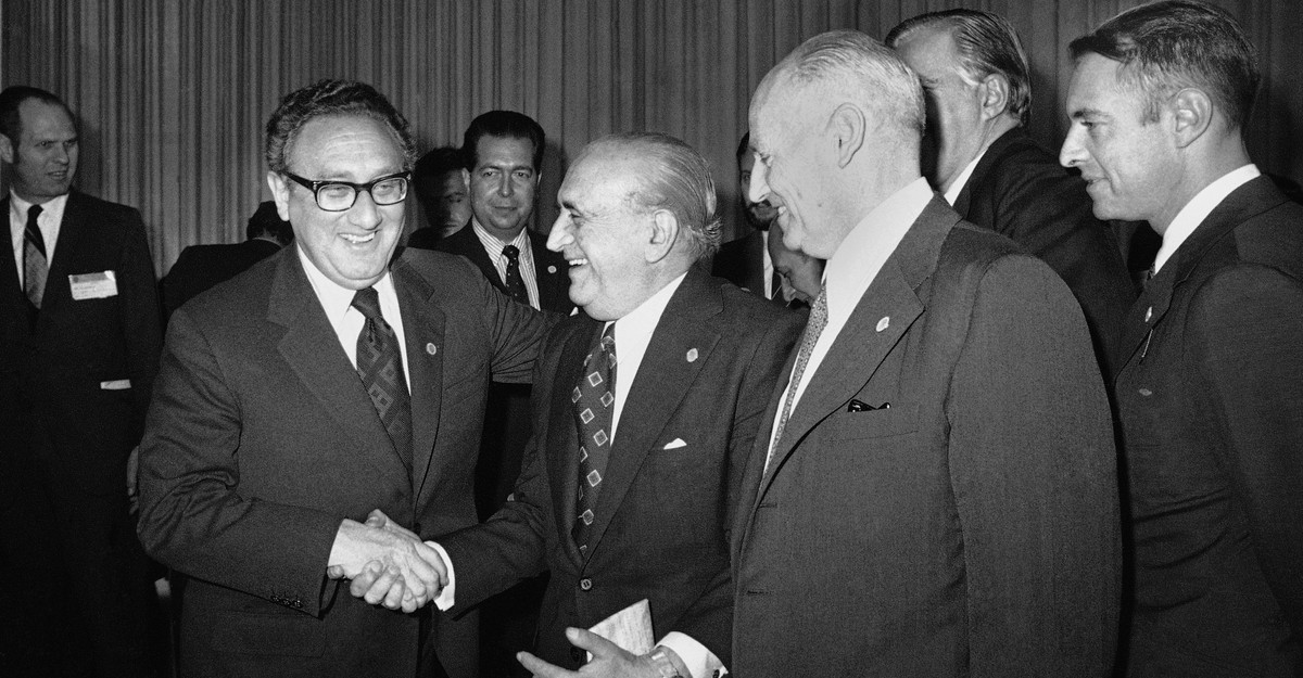 Henry Kissinger Will Not Apologize The Atlantic