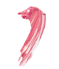 Colorful blob of pink and white, lots of texture, abstract expressionism · 3 variations