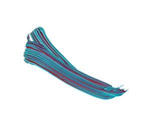 Colorful paint stroke, red pink maroon white, high resolution · 3 variations