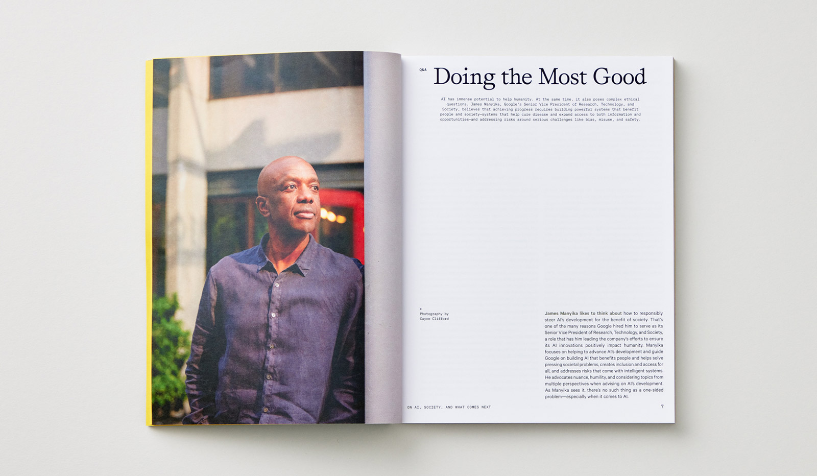 Doing the Most Good spread