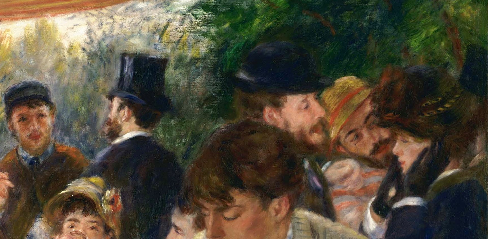 Pierre-Auguste Renoir's "Luncheon of the Boating Party," 1880-1881