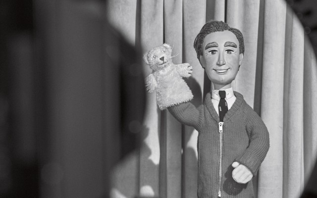 Mister Rogers puppet