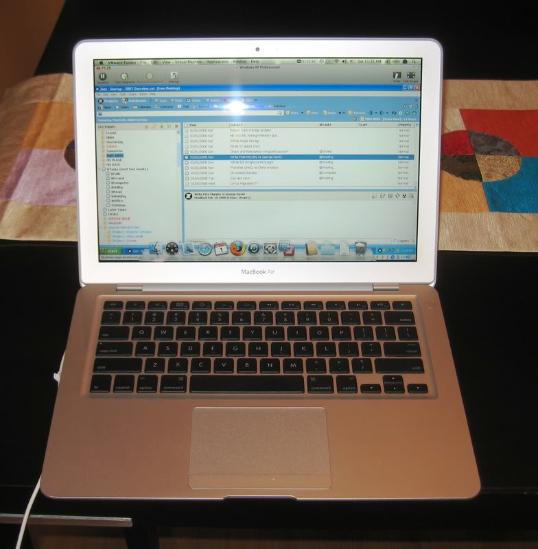 macbook air vmware