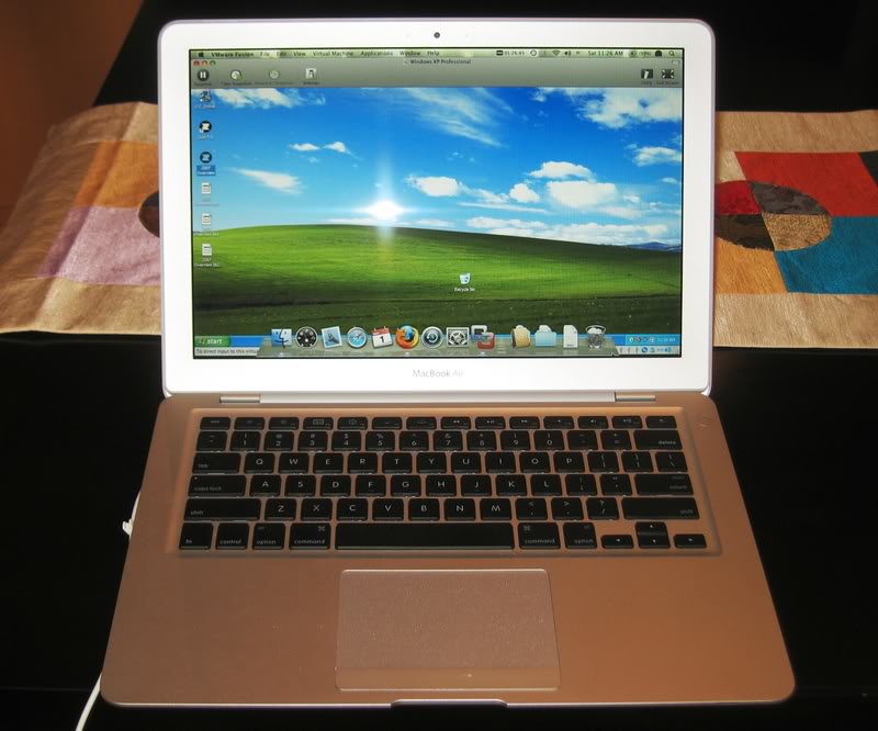 macbook air vmware