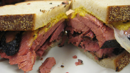 Pastrami Sandwich at Katz's Delicatessen