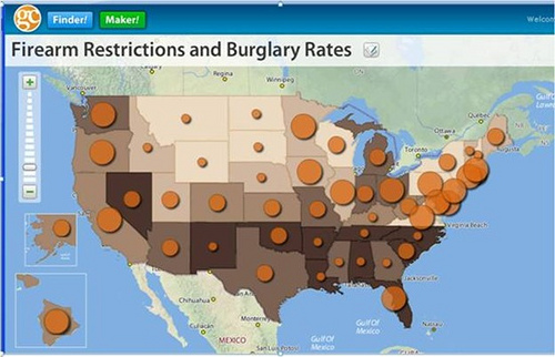 Firearm Restrictions by State and Burglary Rates