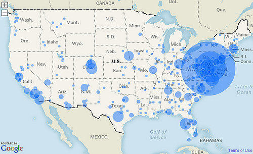 Map of the Day: The Geography of Secrecy - The Atlantic