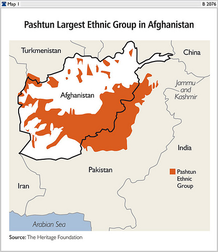 Pushtan Region in Afghanistan
