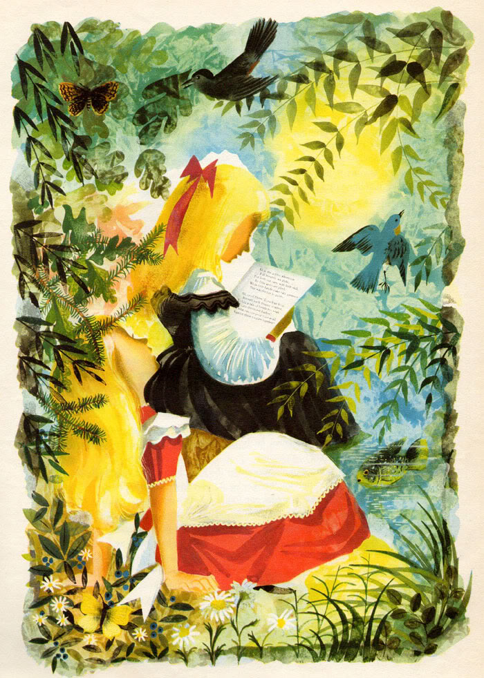 Alice in Wonderland Painting by John Tenniel