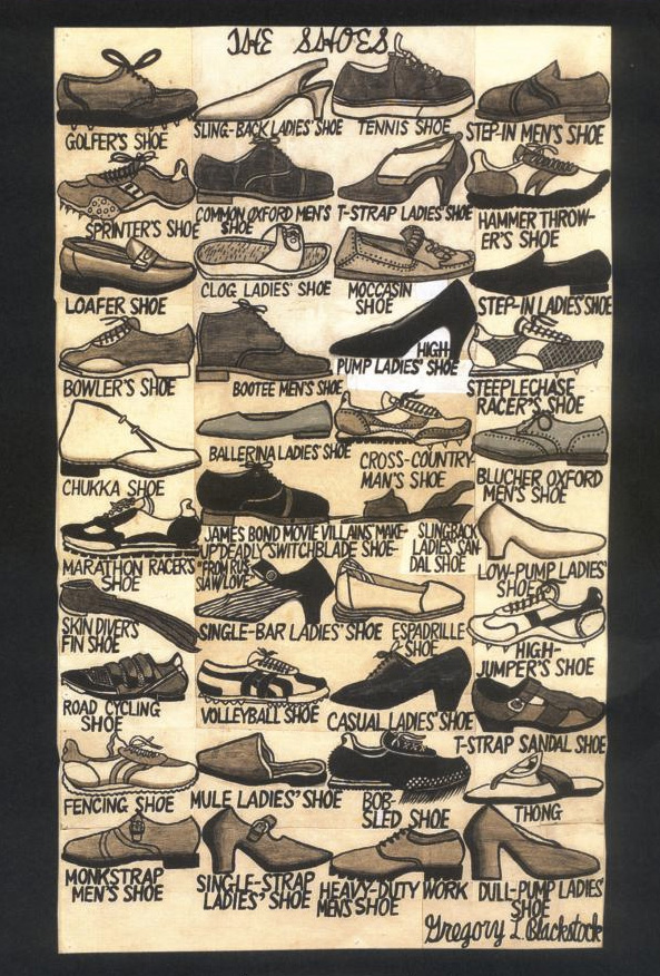 The Astonishing Visual Lists of Autistic Savant Gregory Blackstock