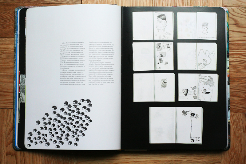 Drawn In: A Peek into the Inspiring Sketchbooks of 44 Fine Artists,  Illustrators, Graphic Designers, and Cartoonists