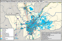 map of land use plan for Sacramento