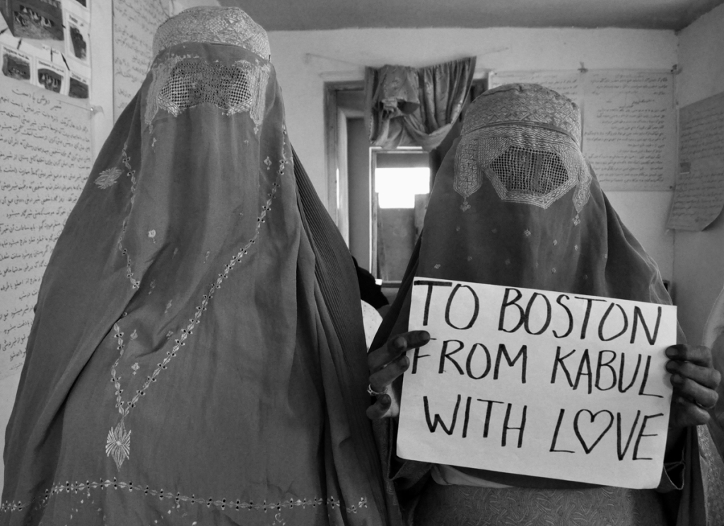 To Boston. From Kabul. With Love.