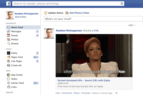 You Can Now Post GIFs on Facebook … Kinda - The Atlantic