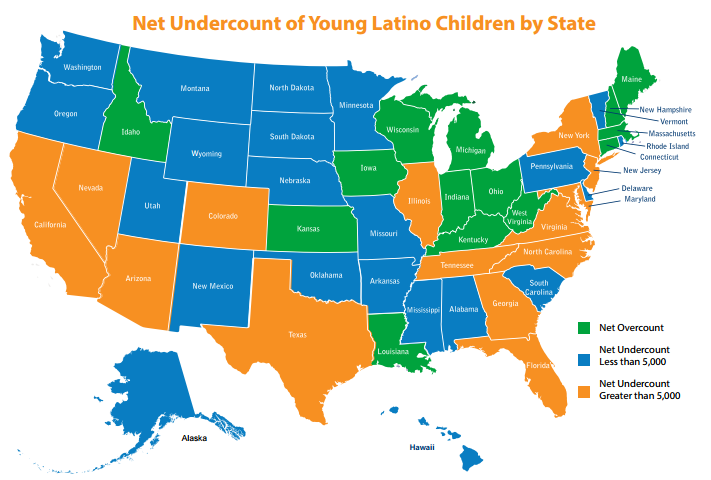 Image of Report: Census Missed 400,000 Latino Children