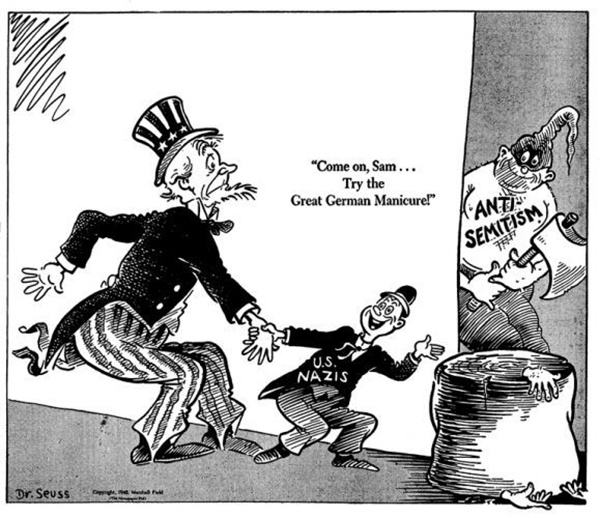 Image result for Dr. Seuss's Political Cartoons
