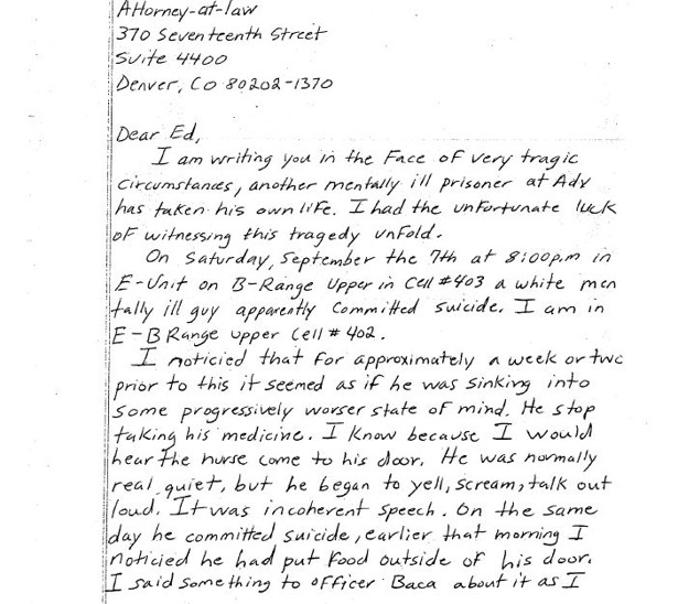 A Handwritten Letter The Prison System Doesn t Want You To See The 