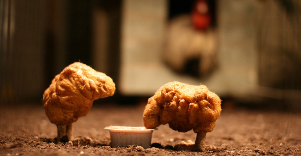 Look Inside a Chicken Nugget - The Atlantic