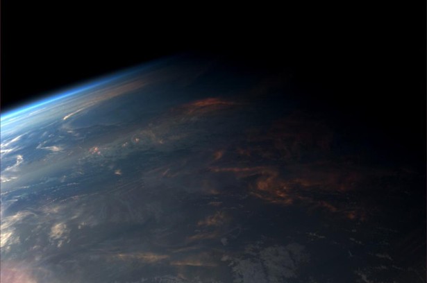 You Can See a Sunset From Space - The Atlantic