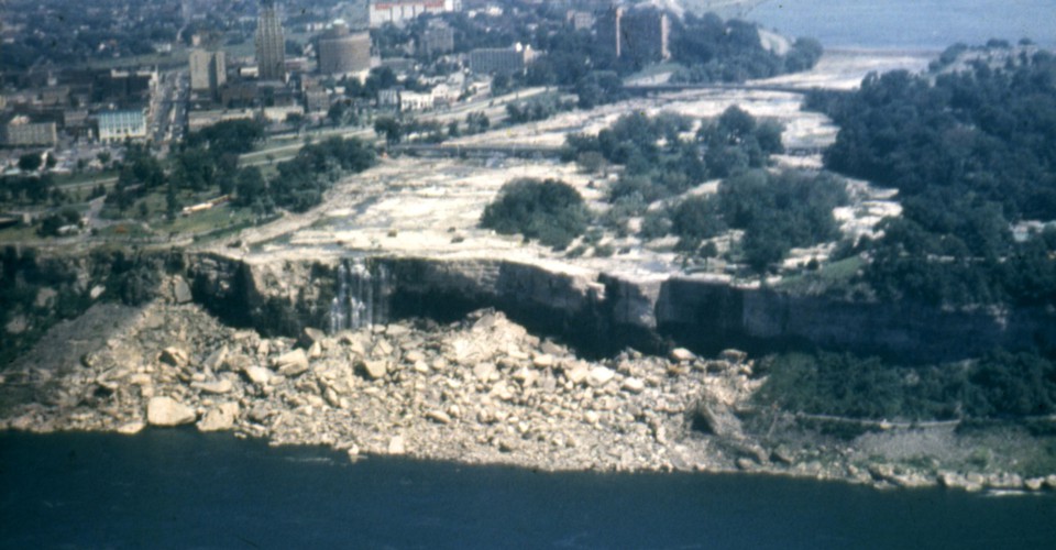 Niagara Falls Drained 1969 - Best Drain Photos Primagem.Org