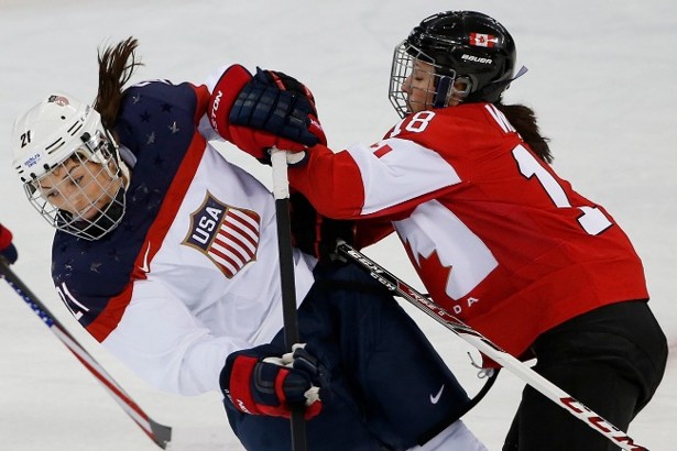 There's No Real Olympic Hockey Rivalry Between the U.S ...