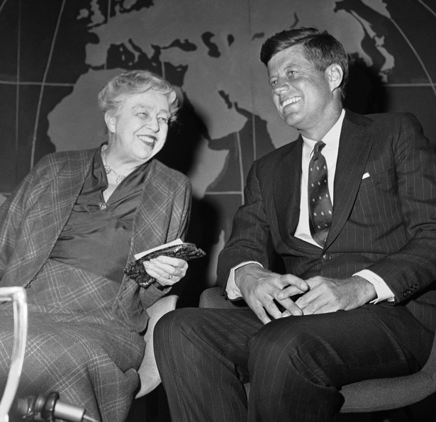 Eleanor Roosevelt Talks to John F. Kennedy About the Status of Women in ...