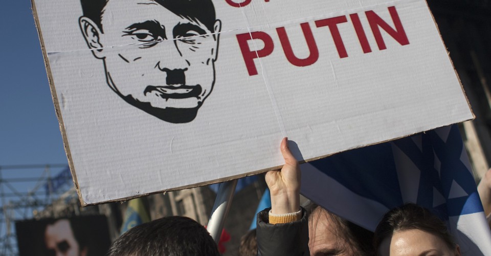 Good News From Ukraine Everyone Still Hates Hitler The Atlantic