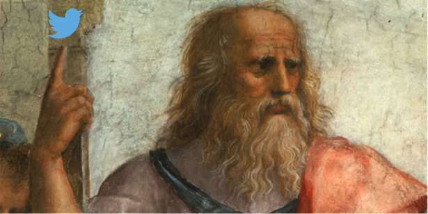 What is Plato famous for?