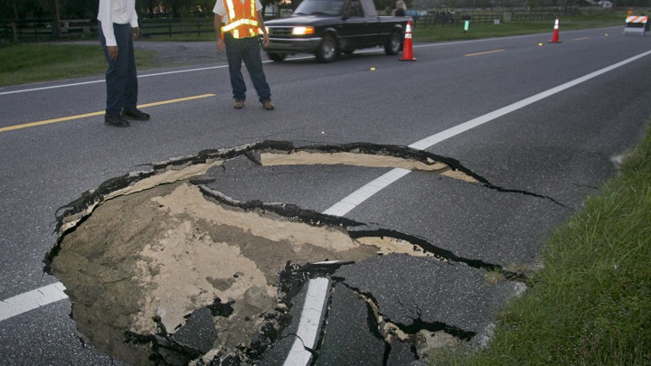 Why Are There So Many Sinkholes In Florida The Atlantic