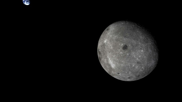 What The Earth Looks Like From The Far Side Of The Moon
