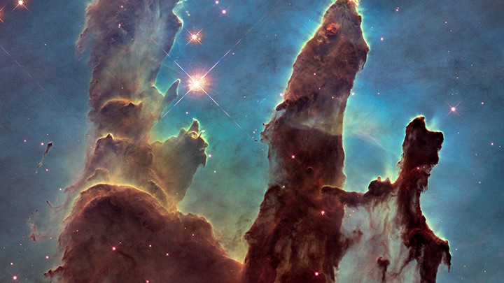NASA Releases New Photos of Pillars of Creation Taken by Hubble
