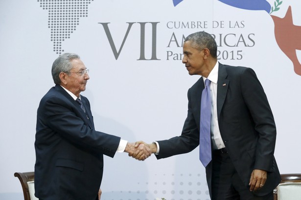 Obama And Castro Handshake No Guarantee Normalization Will Succeed