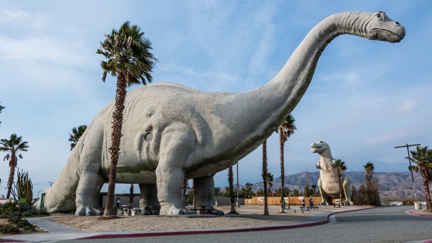 brontosaurus and t rex