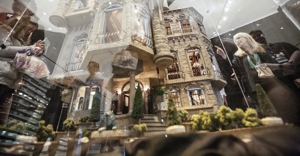 Photos of the Astolat Dollhouse Castle in Columbus Circle The Atlantic