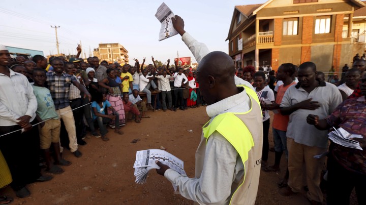 A Social-Media Shutdown in Uganda's Presidential Election - The Atlantic